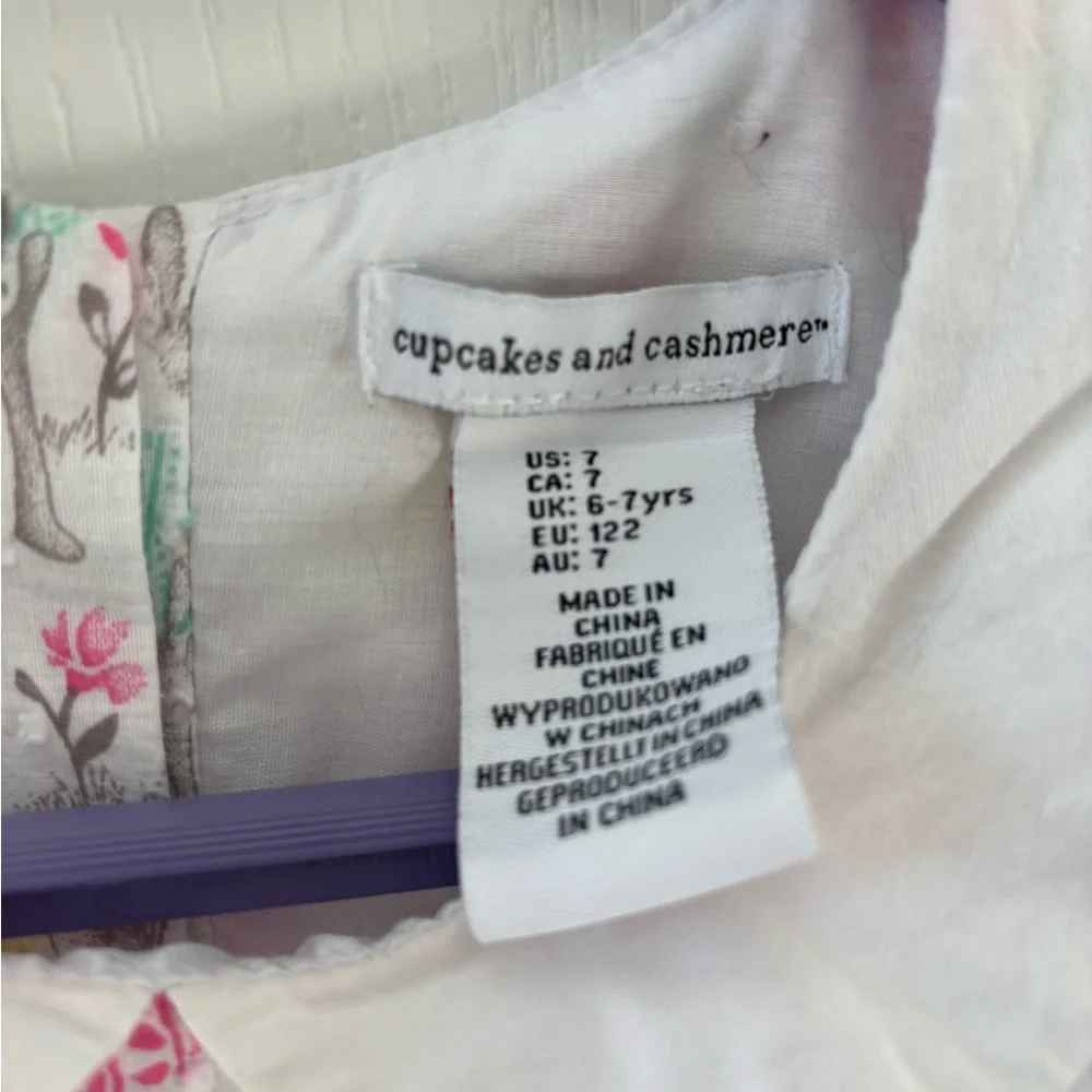 Cupcakes & Cashmere Kids Dress - Multicolor Print - Picture 5 of 5